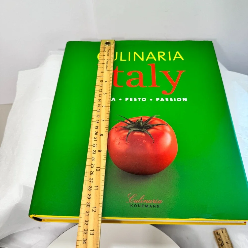 Culinaria Italy: Italian Specialties Hardback Large Book Pasta Pesto Passion